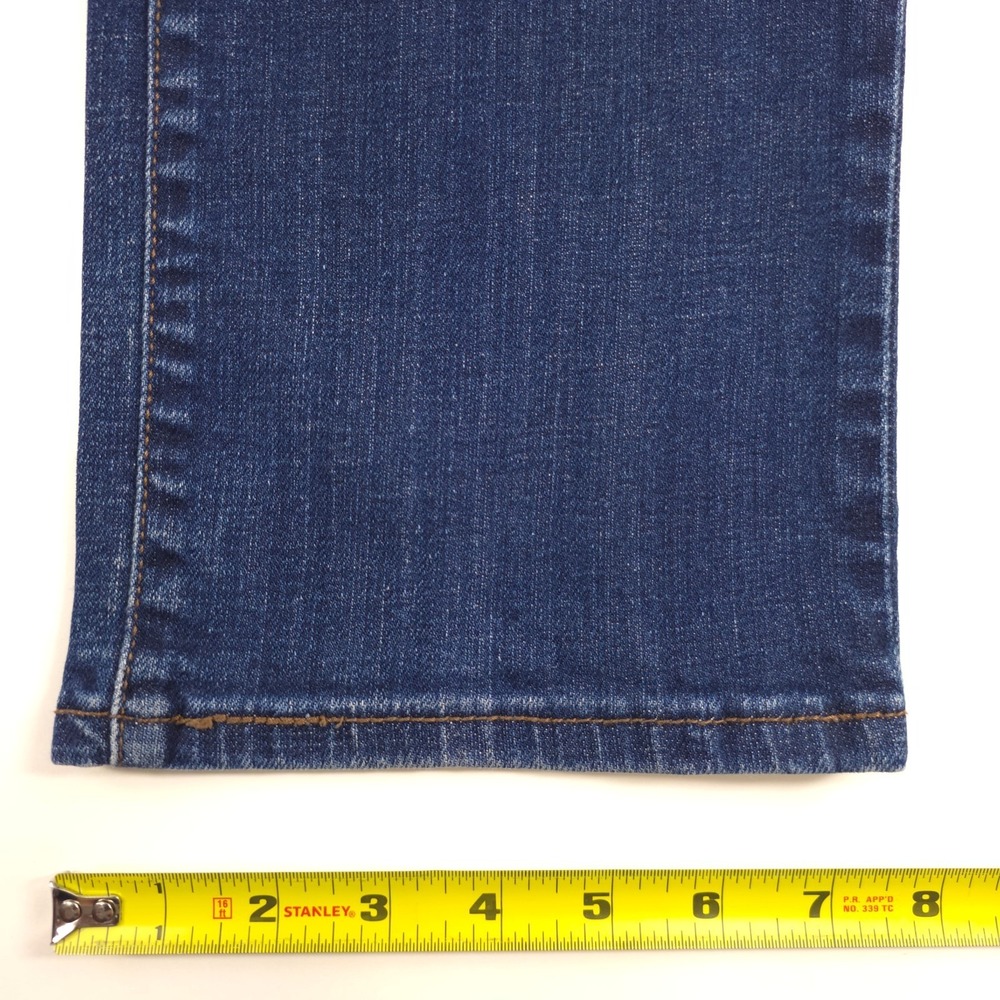 Levis Women‎ Jeans 505 Straight Leg 6 S Blue Mid Rise Button Flap Pockets - Picture 13 of 13